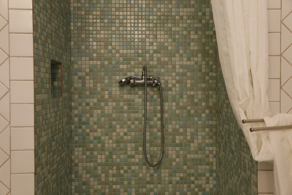 Photo shower remodeling